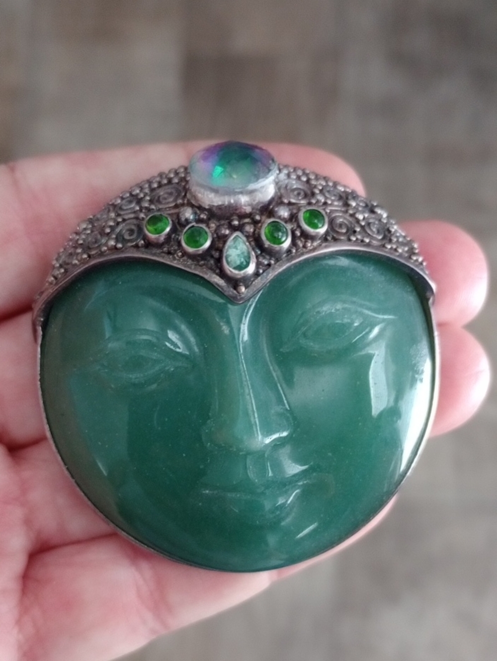Aventurine Face